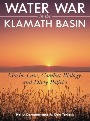 cover image of Water War in the Klamath Basin